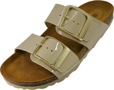 Produktbild von Dr. Stark  Damenschuhe Pantoletten Fußbett Beige Freizeit, Schuhgröße:38 EU