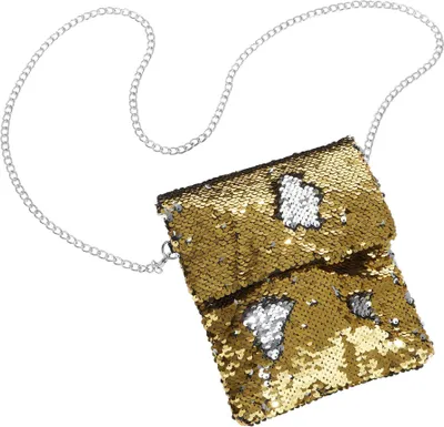 Produktbild von Pailletten-Handtasche - gold