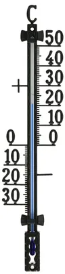 Produktbild von TFA Ausenthermometer - analog - Kunststoff - schwarz - 42 x 10 cm