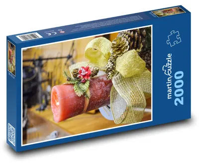 Obrázek produktu pro martinpuzzle - Puzzle 2000 - Vánoční svíčka
