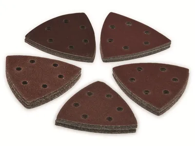 Produktbild von Schleifdreiecke Pro-XL 50x Körnung je 10x K40-60-80-120-180