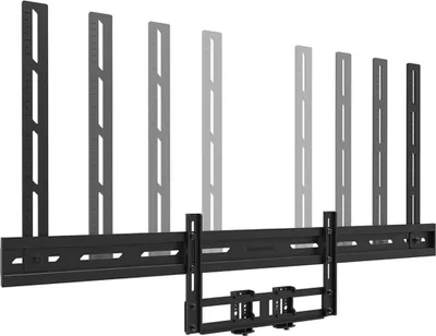 Produktbild von Neomounts AV2-500BL Videobar-Kit 43-110" - VESA - max 10 kg - universal, Videobar-Halterung, 200 x 200,200 x 300,200 x 400,400 x 200,400 x 300,400 x 400,400 x 600,600 x 300,600 x 200,600 x..., 109,2 cm (43"), 2,79 m (110"), 10 kg, Schwarz
