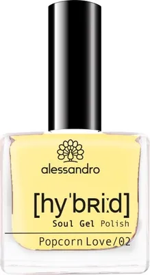 Produktbild von alessandro 28-136, 8 ml, Gelb, Popcorn Love, Färbung, Undurchsichtig, Flasche