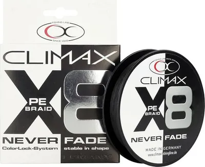 Produktbild von Climax X8 Neverfade Schwarz 270 m 0,12 mm 6,7 kg