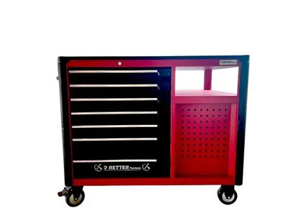 Produktbild von RETTER RS12 Werkzeugwagen mit Massivholz Arbeitsplatte