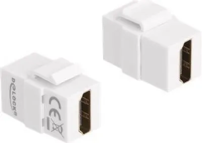 Immagine prodotto di DELOCK Keystone Modul HDMI Buchse zu HDMI Buchse weiß