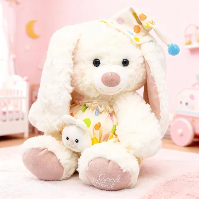 Obrázek produktu pro Plyšový králík, 30 cm, plyšová hračka, plyšová hračka pro děti
