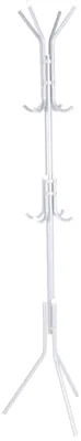 Produktbild von Moderner Metall-Kleiderständer mit 12 Haken, 175 cm, ideal für Flur & Büro, leicht zu reinigen