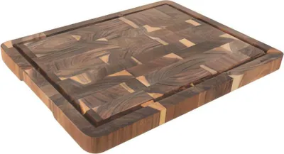 Obrázek produktu pro Ruhhy 26924 Krájecí prkénko s dřážkou 43 x 33 cm, akátové dřevo