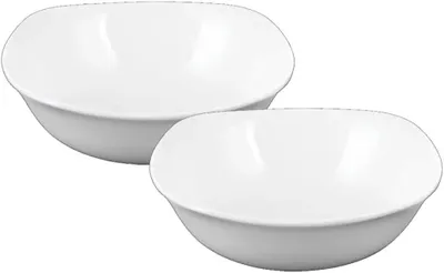 Immagine prodotto di Wilmax Porzellanschale quadratisch 1300 ml Weiß 2er Set WL-992002/A2