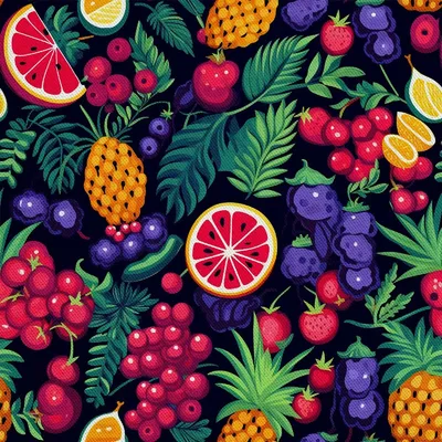 Produktbild von OUTDOOR DEKOSTOFFE OXFORD - Motiv Obst | DX6799
