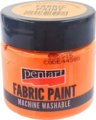 Image de PENTART Stoffmalfarbe - Peinture pour tissu 50ml - orange