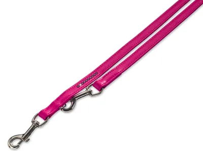 Image de Laisse Nobby "Crystal", longueur : 200 cm, largeur : 16 mm, couleur : fuchsia