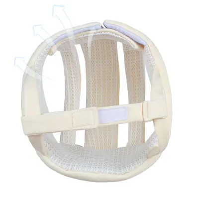 Produktbild von Lauflernhelm Baby, weicher Kopfschutz für Kleinkinder, 360° Schutz, leicht & atmungsaktiv, verstellbar gegen Stöße beim Laufenlernen