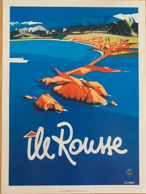 Immagine prodotto di L'Île-Rousse / Corsica - Poster 30x40 cm