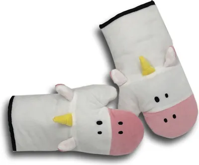 Produktbild von EINHORN Ofenhandschuhe Topfhandschuhe 2er-Set Backen Kochen Topflappen Geschenk (004)