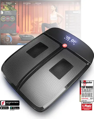 Produktbild von Sportstech Vibrationsplatte VX350 | Massage & Heating Funktion | 50W Motor