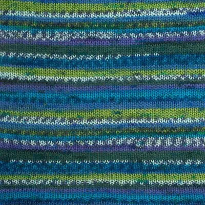 Produktbild von DROPS Fabel Sockengarn 677, Grün/Türkis, , Waschmaschinenfest