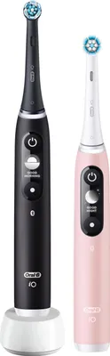 Obrázok produktu pre Braun Oral-B iO Series 6 DUO, dvojité balenie s 2 nasaditeľnými kefkami, ružový piesok