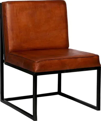 Imagen del producto de Sillón de cuero - Color marrón