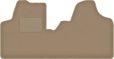 Produktbild von Fahrerfußmatte Velours beige passend für Peugeot Expert II (2007-2016, Lieferung) – mit Befestigungen – passgenau