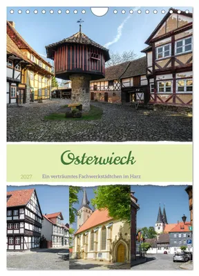 Produktbild von Osterwieck (Wandkalender 2027 DIN A4 hoch), CALVENDO Monatskalender