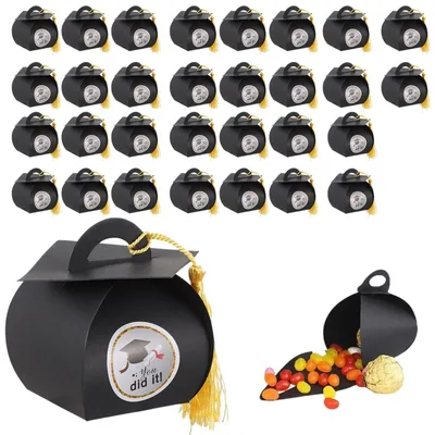 Image de 30 boîtes cadeaux pour chapeaux de remise de diplôme et fêtes