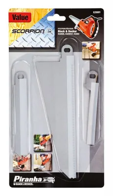 Produktbild von Black + Decker Scorpion Saegeblatt-Set 3-tlg. - X29991-XJ