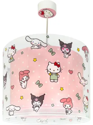 Produktbild von Kinderzimmer Deckenlampe Hello Kitty & Friends, Kuromi, My Melody