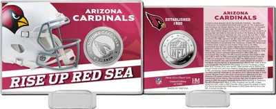 Obrázek produktu pro Stříbrná karta s historií týmu NFL - Arizona Cardinals