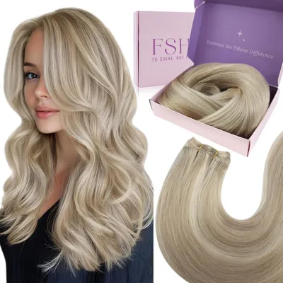 Produktbild von 14-Zoll-Haarverlängerungen für Damen in Aschblond