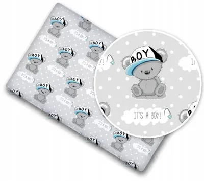 Produktbild von Babymam Spannbettlaken Kinderbett 120x60 cm 100% Baumwolle