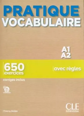 Obrázek produktu pro Gallier, T: Pratique vocabulaire : Pratique vocabulaire A1-A