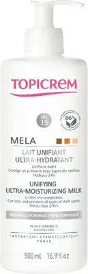 Produktbild von Topicrem MELA Nawilżające mleczko do ciała Unifying Ultra-Moisturizing Milk 500 ml