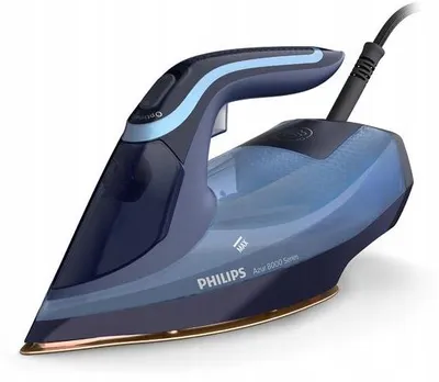 Produktbild von BÜGELEISEN PHILIPS AZUR 8000, 3000 W, 240 g Dampf, OPTIMALTEMP, AUTO-OFF-SYSTEM