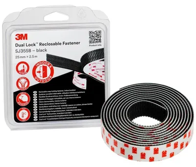 Produktbild von 3M Dual Lock SJ356D Flexibl.Druckverschluss 2x5m 3M
