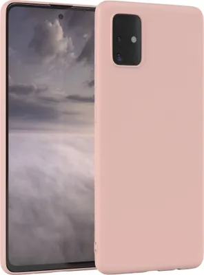 Produktbild von EAZY CASE - TPU Hülle für Samsung Galaxy A51, TPU Case stoßfeste Handyhülle, weiches Cover mit Kameraschutz, Silikonhülle in Rosa