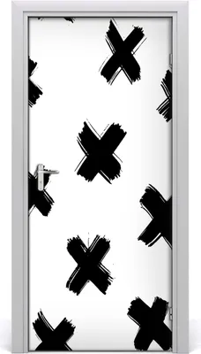 Produktbild von Tulup Türaufkleber 95x205 cm Dekorative Aufkleber Selbstklebend Wasserdichte Tapete Abnehmbar Schlafzimmer Wohnzimmer Wohnkultur - Gefahrenstelle