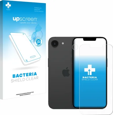 Produktbild von upscreen Schutzfolie für Apple iPhone 16e / 17e Displayschutz Displayschutzfolie Folie Klar antibakteriell