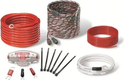 Immagine prodotto di Kit alimentatore MTX ZNX10K, 10 mm² CCA, 400 W RMS, cavo RCA, portafusibili AFS