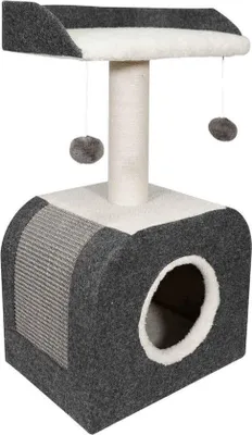 Produktbild von Katenturm - Katzenturm - Katzenklettergerüst - Holz - 120 cm