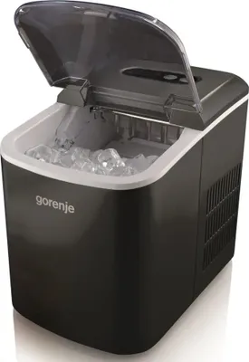 Produktbild von Gorenje IMC 1200 B Eiswürfelbereiter, bis zu 12 kg / Tag, 2 Größen (S & L), 2,2 Liter Wassertank, 120W, schwarz