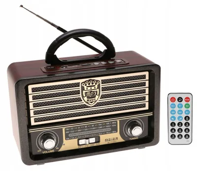 Zdjęcie produktu dla Radio RETRO Przenośne Kuchenne Głośnik Bluetooth MP3 USB TF PILOT 760