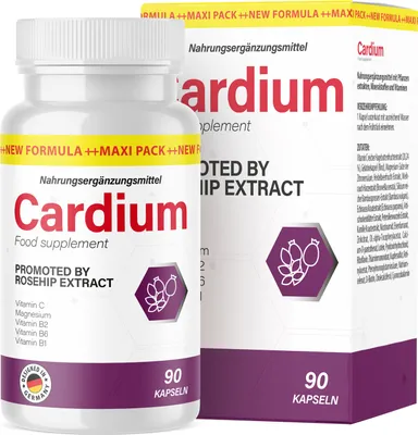 Produktbild von Cardium Kapseln | Reich an Vitaminen & Mineralstoffen | 90 Kapseln