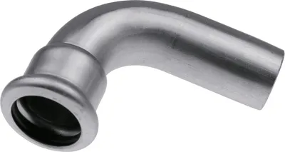 Image de Coude de mamelon 90° Inox - 28