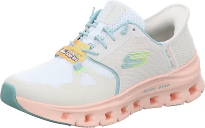 Zdjęcie produktu dla Skechers damskie trampki SLIP-INS GLIDE-STEP Wielokolorowe, kolor: beżowy/błotny, rozmiar EU: 35½