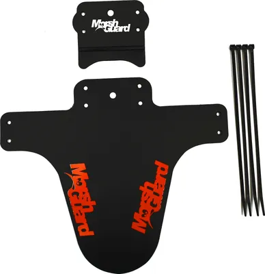 Produktbild von Marsh Guard Plus Mud Schutzblech Fender Schwarz/Logo ORANGE