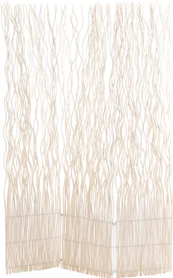 Obrázok produktu pre WAVE 3" Room Divider | Vŕba, 170x120cm (VxŠ) | Paraván, priečka | Farba: bielená