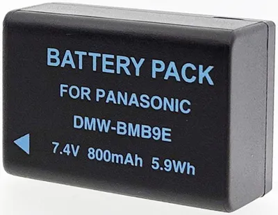 Produktbild von Batterie kompatibel mit PANASONIC DMW-BMB9 - panasonic