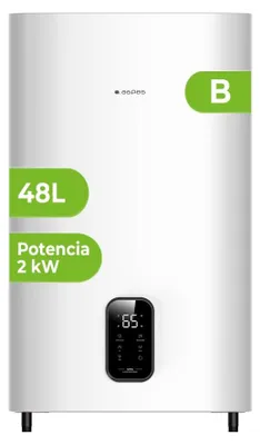 Elektroboiler 50 l, 2000 W, digitaler Thermostat, weiß